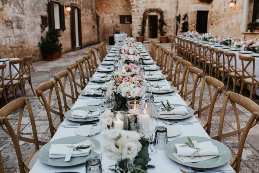 Boda en Masseria Salamina