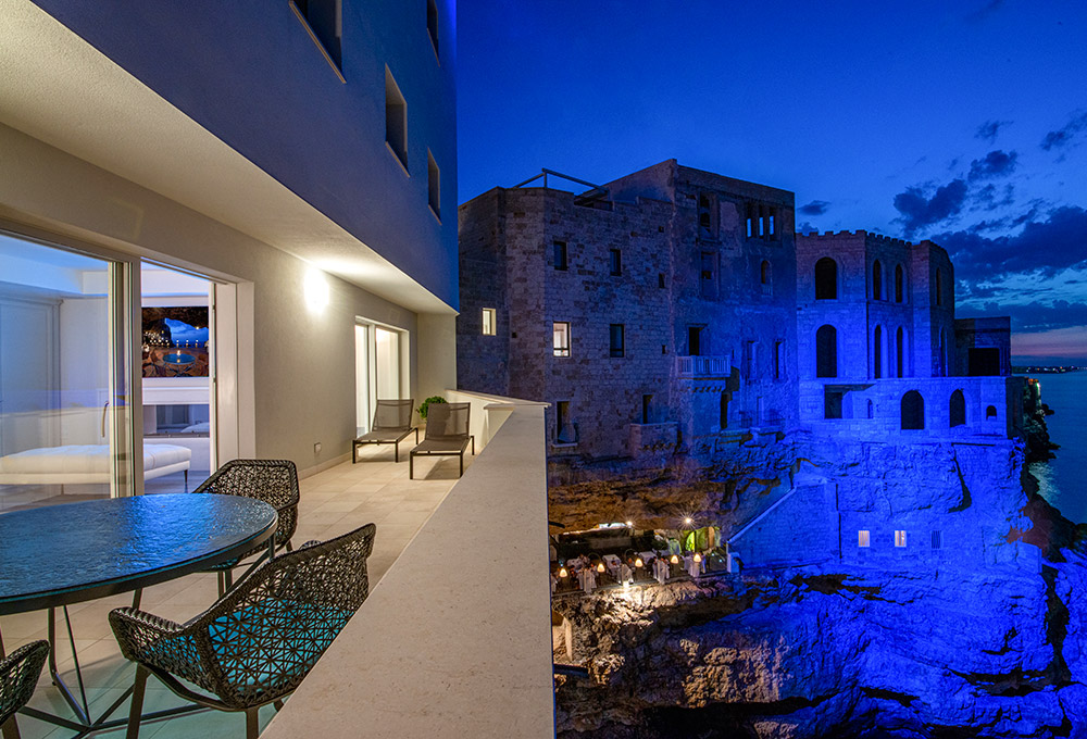 Suite sea view Grotta Palazzese