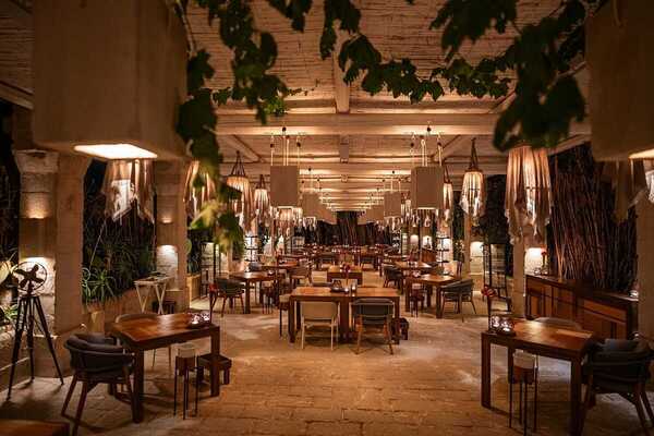 Sala del restaurante Borgo Egnazia