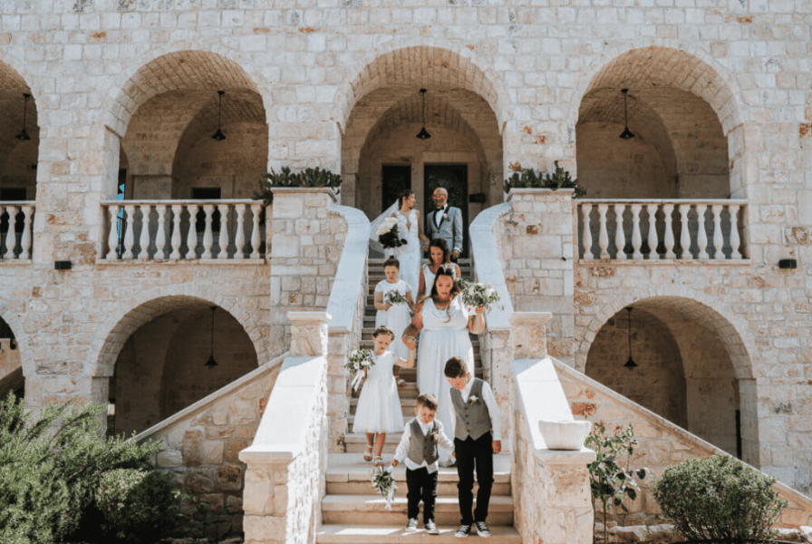 Hochzeit in der Masseria Grieco