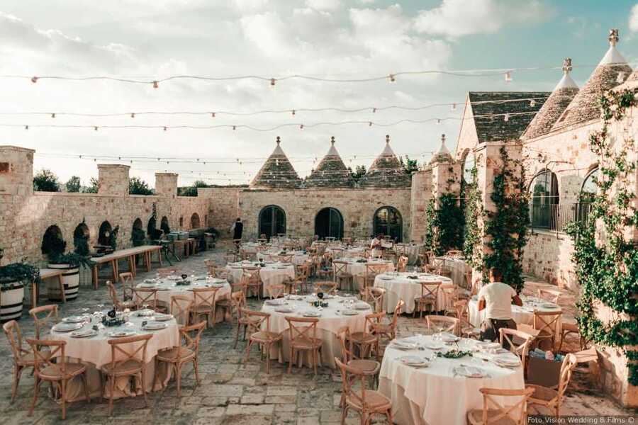 Hochzeit in der Masseria Grieco