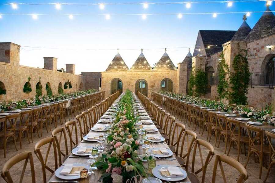 Hochzeit in der Masseria Grieco