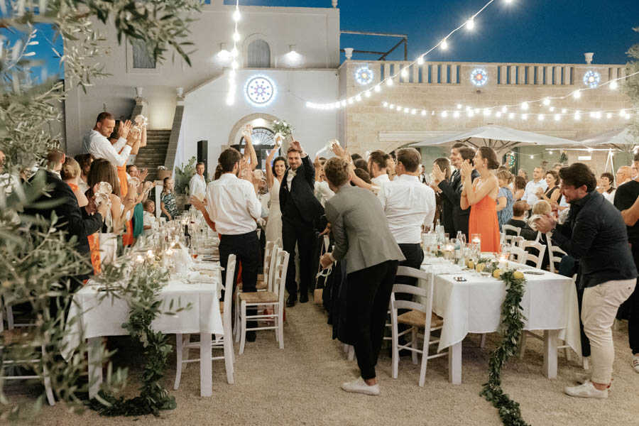 Mariage à Masseria Fulcignano