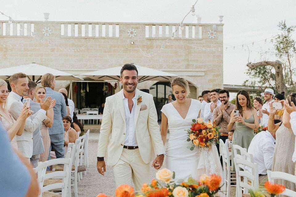 Hochzeit in der Masseria Fulcignano