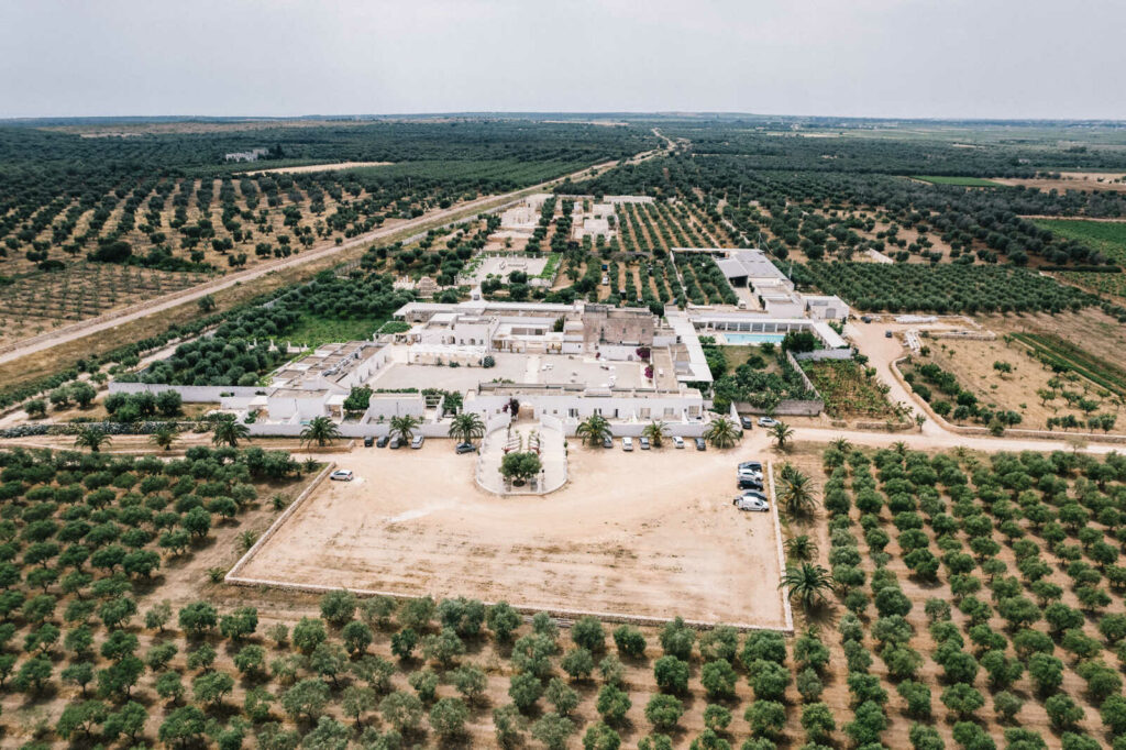 Bruiloft bij Masseria Potenti