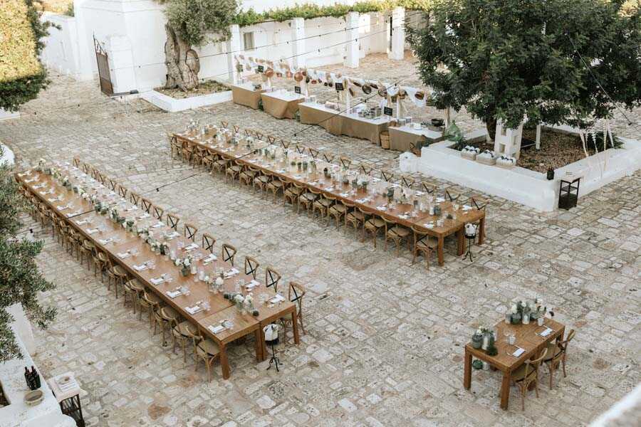 Mariage à Masseria Le Carrube